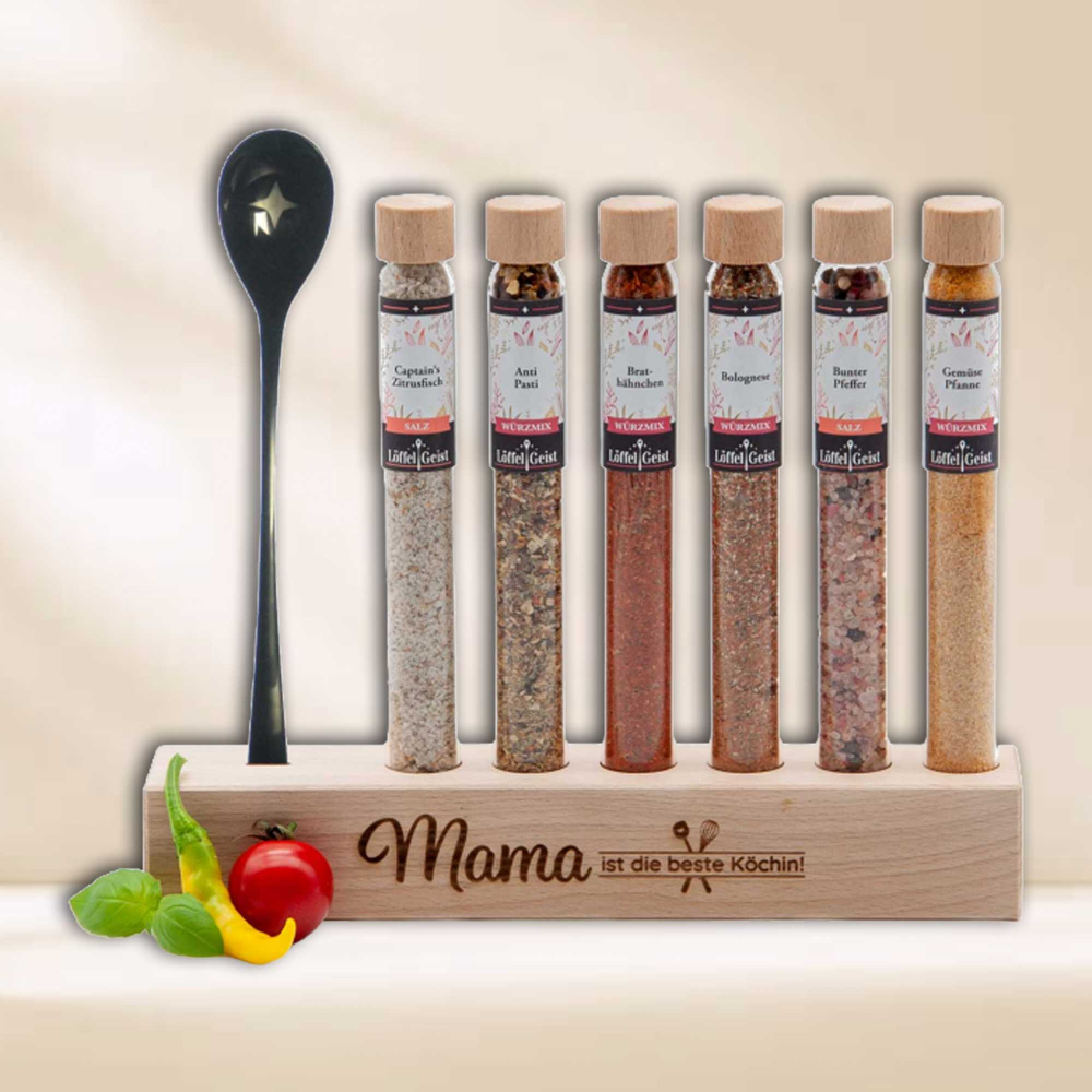 Preview: Gewürzset Geschenkset Mama ist die beste Köchin